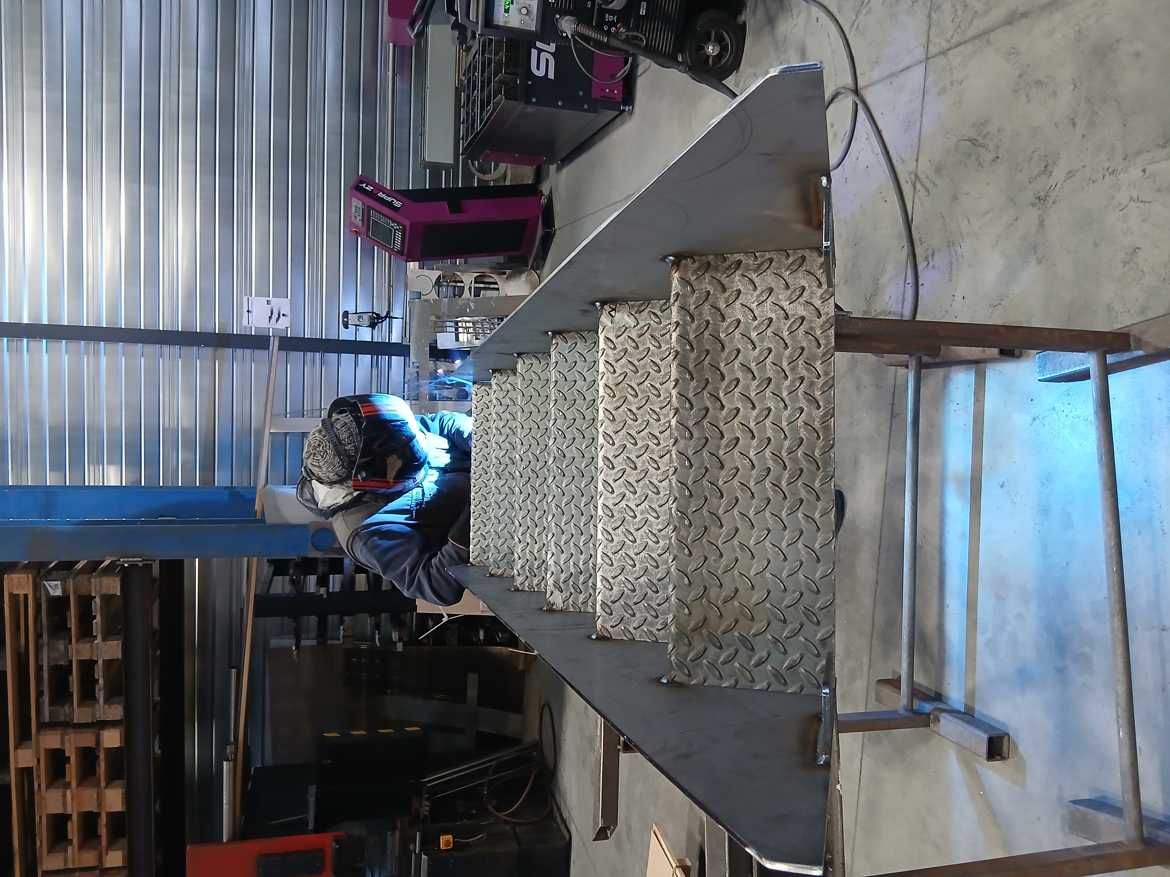 Fabrication passerelle
